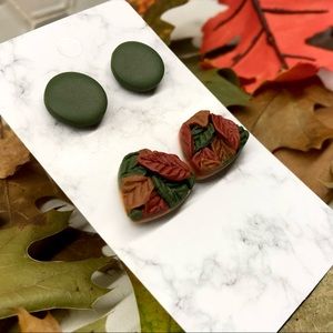 2 Pair Stud Pack for Fall 🍁